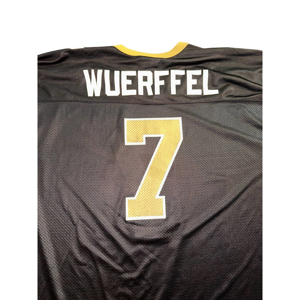 VTG Danny Wuerffel #7 New Orleans Saints Logo Athletic Jersey NFL Size- XXL